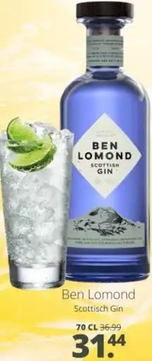Mitra Ben Lomond Scottisch Gin aanbieding