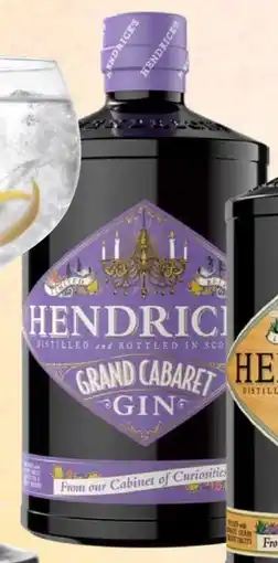 Mitra Hendrick's grand cabaret Gin aanbieding