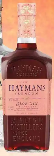 Mitra Hayman's Sloe Gin aanbieding