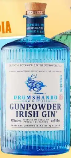 Mitra Drumshanbo Gunpowder Irish Gin aanbieding
