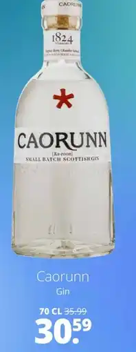 Mitra Caorunn Gin aanbieding