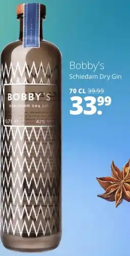 Mitra Bobby's Schiedam Dry Gin aanbieding