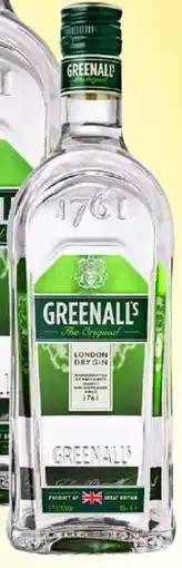 Mitra Greenall's Original London Gin aanbieding
