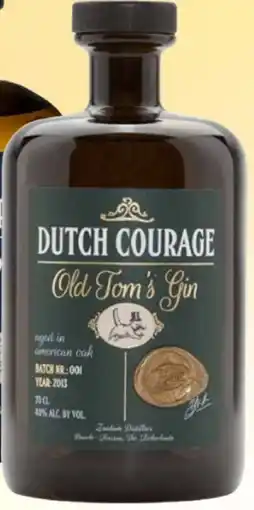 Mitra Zuidam Dutch Courage Old Tom's Gin aanbieding