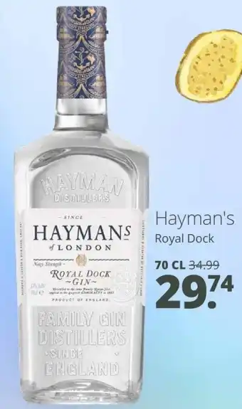 Mitra Hayman's Royal Dock aanbieding