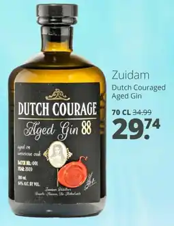 Mitra Zuidam Dutch Couraged Aged Gin aanbieding