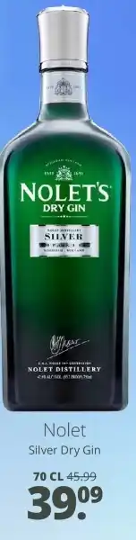 Mitra Nolet Silver Dry Gin aanbieding