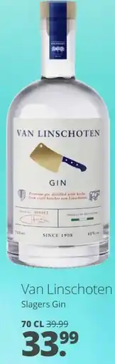 Mitra Van Linschoten Slagers Gin aanbieding