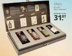 Mitra Filliers Dry Gin Mini Collection aanbieding