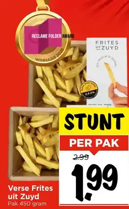 Vomar Voordeelmarkt Verse Frites uit Zuyd aanbieding