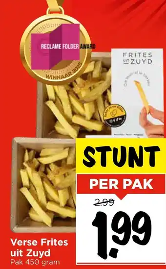 Vomar Voordeelmarkt Verse Frites uit Zuyd aanbieding
