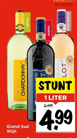 Vomar Voordeelmarkt Grand Sud Wijn aanbieding