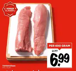 Vomar Voordeelmarkt Varkenshaas aanbieding