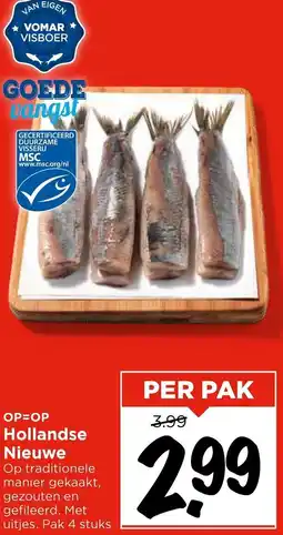 Vomar Voordeelmarkt Hollandse Nieuwe aanbieding