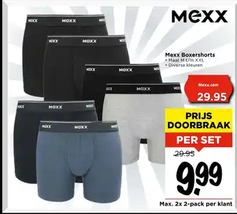 Vomar Voordeelmarkt Mexx Boxershorts aanbieding