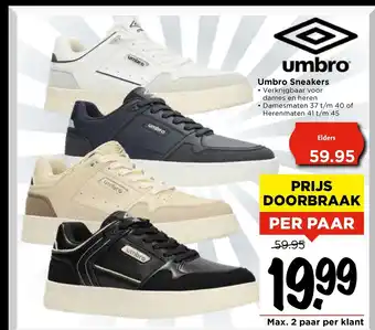Vomar Voordeelmarkt Umbro Sneakers aanbieding