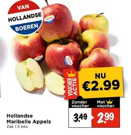 Vomar Voordeelmarkt Hollandse Maribelle Appels aanbieding