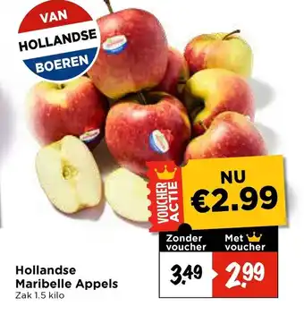 Vomar Voordeelmarkt Hollandse Maribelle Appels aanbieding