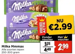 Vomar Voordeelmarkt Milka Mmmax aanbieding