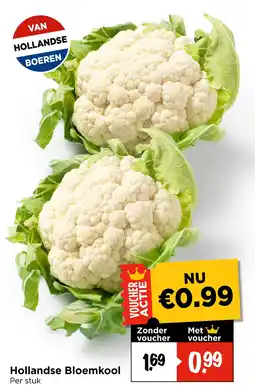 Vomar Voordeelmarkt Hollandse Bloemkool aanbieding