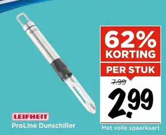 Vomar Voordeelmarkt ProLine Dunschiller aanbieding