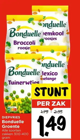 Vomar Voordeelmarkt Diepvries Bonduelle Groente aanbieding