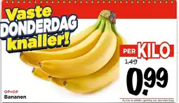 Vomar Voordeelmarkt Bananen aanbieding