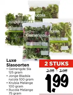 Vomar Voordeelmarkt Luxe Slasoorten aanbieding