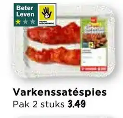 Vomar Voordeelmarkt Varkenssatéspies aanbieding