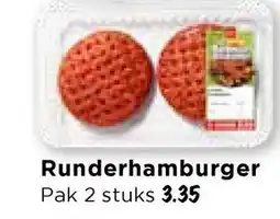 Vomar Voordeelmarkt Runderhamburger aanbieding
