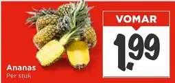 Vomar Voordeelmarkt Ananas aanbieding