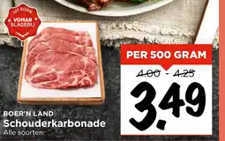 Vomar Voordeelmarkt Schouderkarbonade aanbieding