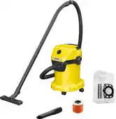 Coolblue Karcher WD 3 V-17/4/20 + stofzuigerzakken (4x) aanbieding
