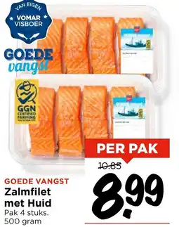 Vomar Voordeelmarkt Zalmfilet met Huid aanbieding