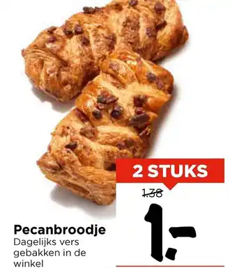 Vomar Voordeelmarkt Pecanbroodje aanbieding