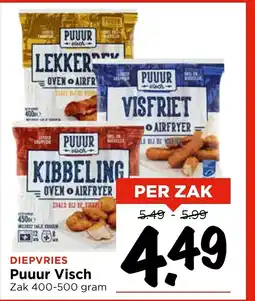 Vomar Voordeelmarkt Diepvries Puuur visch aanbieding