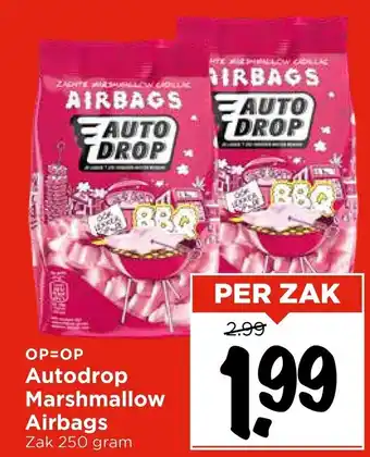 Vomar Voordeelmarkt Autodrop Marshmallow Airbags aanbieding