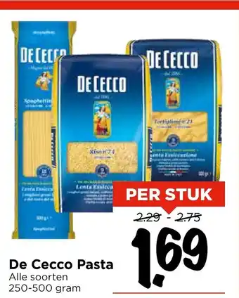 Vomar Voordeelmarkt De Cecco Pasta aanbieding