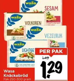 Vomar Voordeelmarkt Wasa Knäckebröd aanbieding