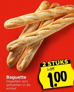 Vomar Voordeelmarkt Baguette aanbieding
