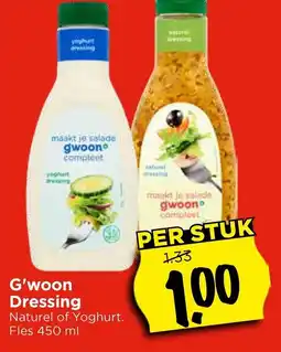 Vomar Voordeelmarkt G'woon Dressing aanbieding