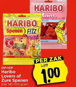 Vomar Voordeelmarkt Haribo Lovers of Zure Spenen aanbieding