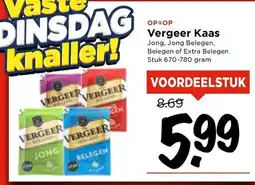 Vomar Voordeelmarkt Vergeer Kaas aanbieding