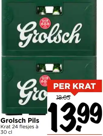 Vomar Voordeelmarkt Grolsch Pils aanbieding