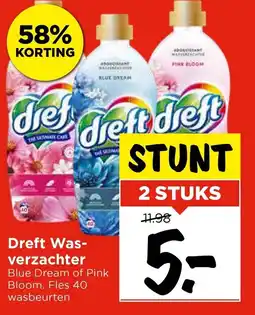 Vomar Voordeelmarkt Dreft Wasverzachter aanbieding
