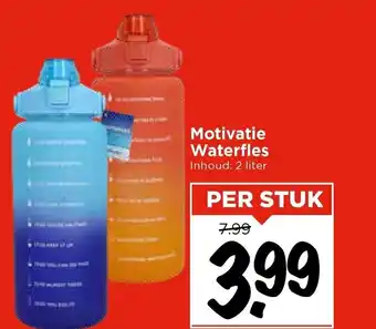 Vomar Voordeelmarkt Motivatie Waterfles aanbieding
