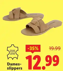 Lidl Dames slippers aanbieding