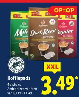 Lidl Koffiepads aanbieding