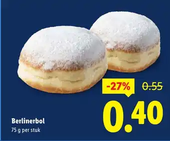 Lidl Berlinerbol aanbieding