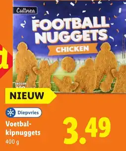 Lidl Voetbal kipnuggets aanbieding